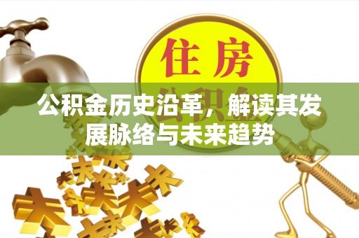 南靖公积金历史沿革，解读其发展脉络与未来趋势